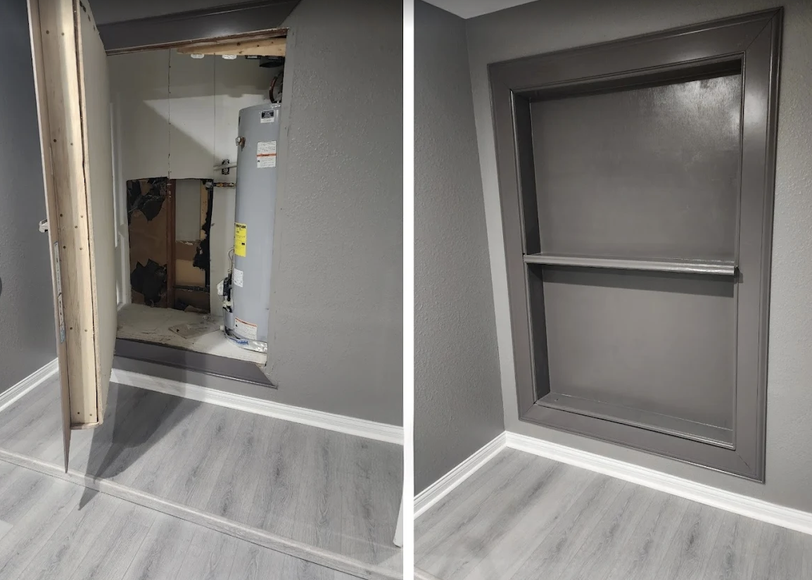 Flooring and interior finish upgrade by Roe Construction